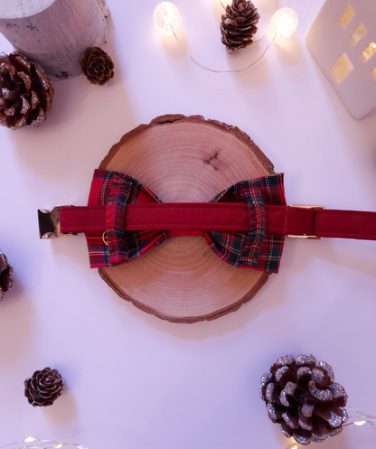 BOW TIE - FESTIVE TARTAN