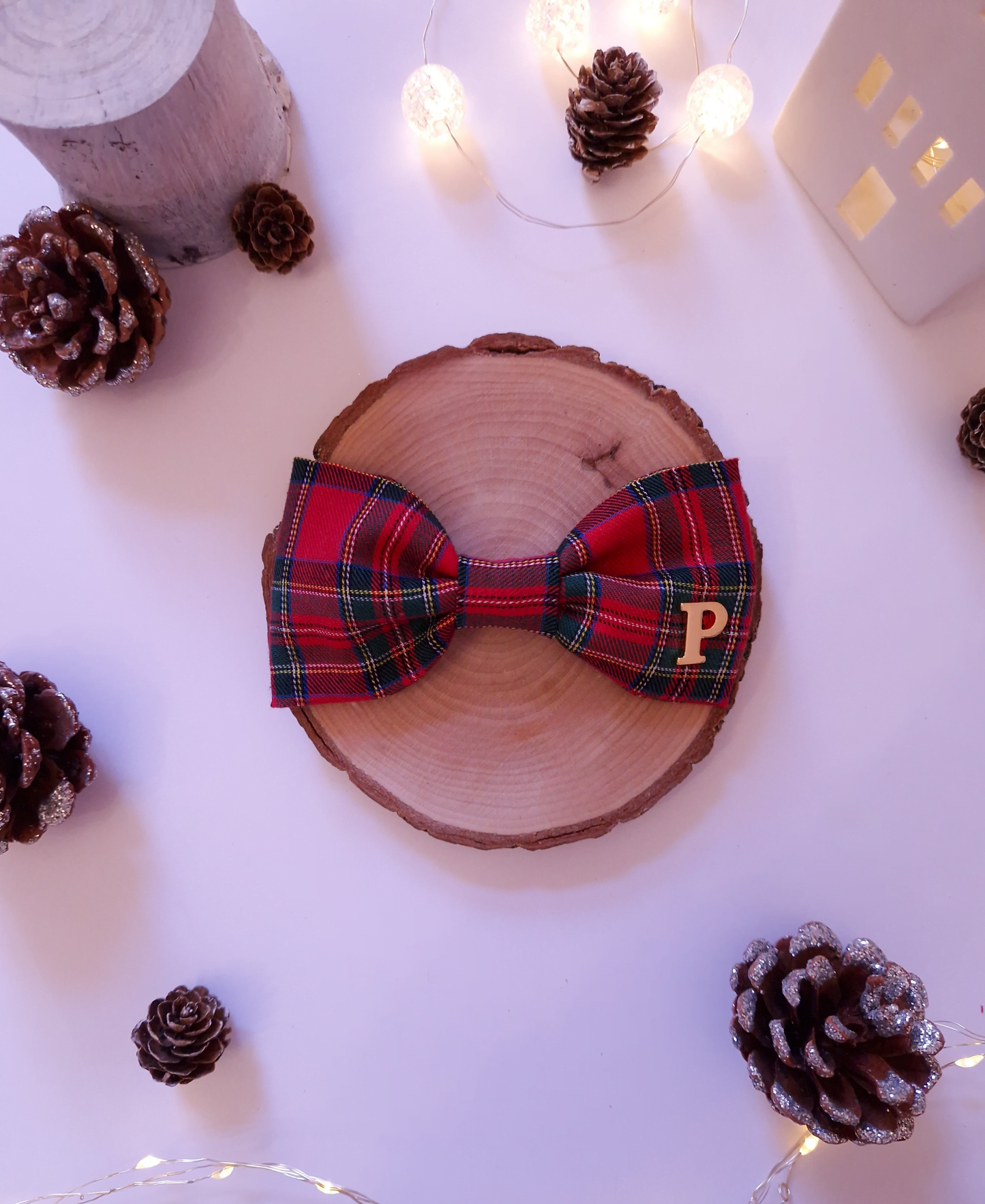 BOW TIE - FESTIVE TARTAN