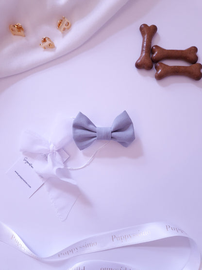 BOW - SMALL DOG ​​- BLUE MIST