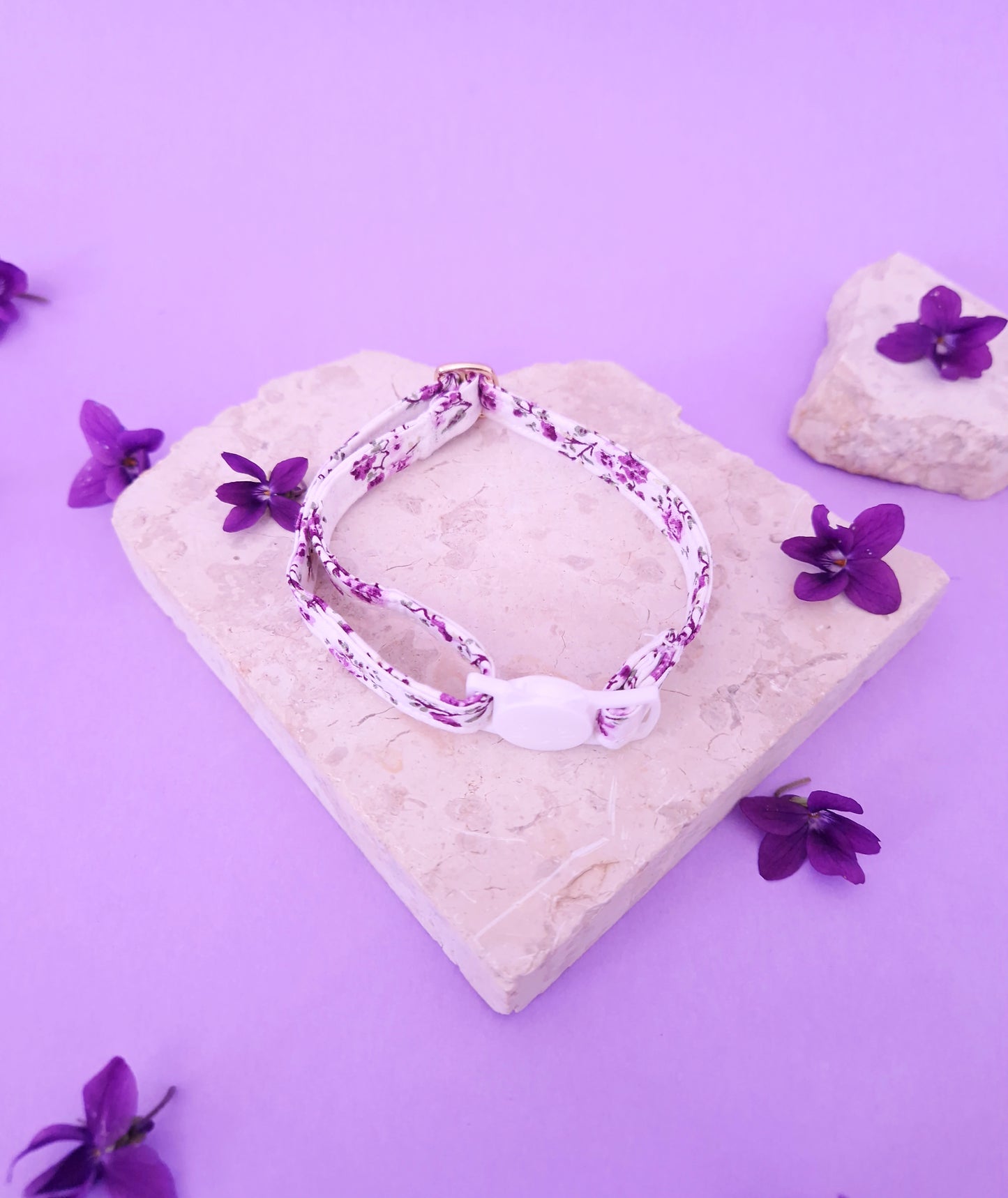 CAT COLLAR - PURPLE JOY