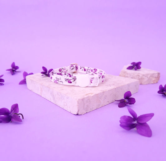 CAT COLLAR - PURPLE JOY