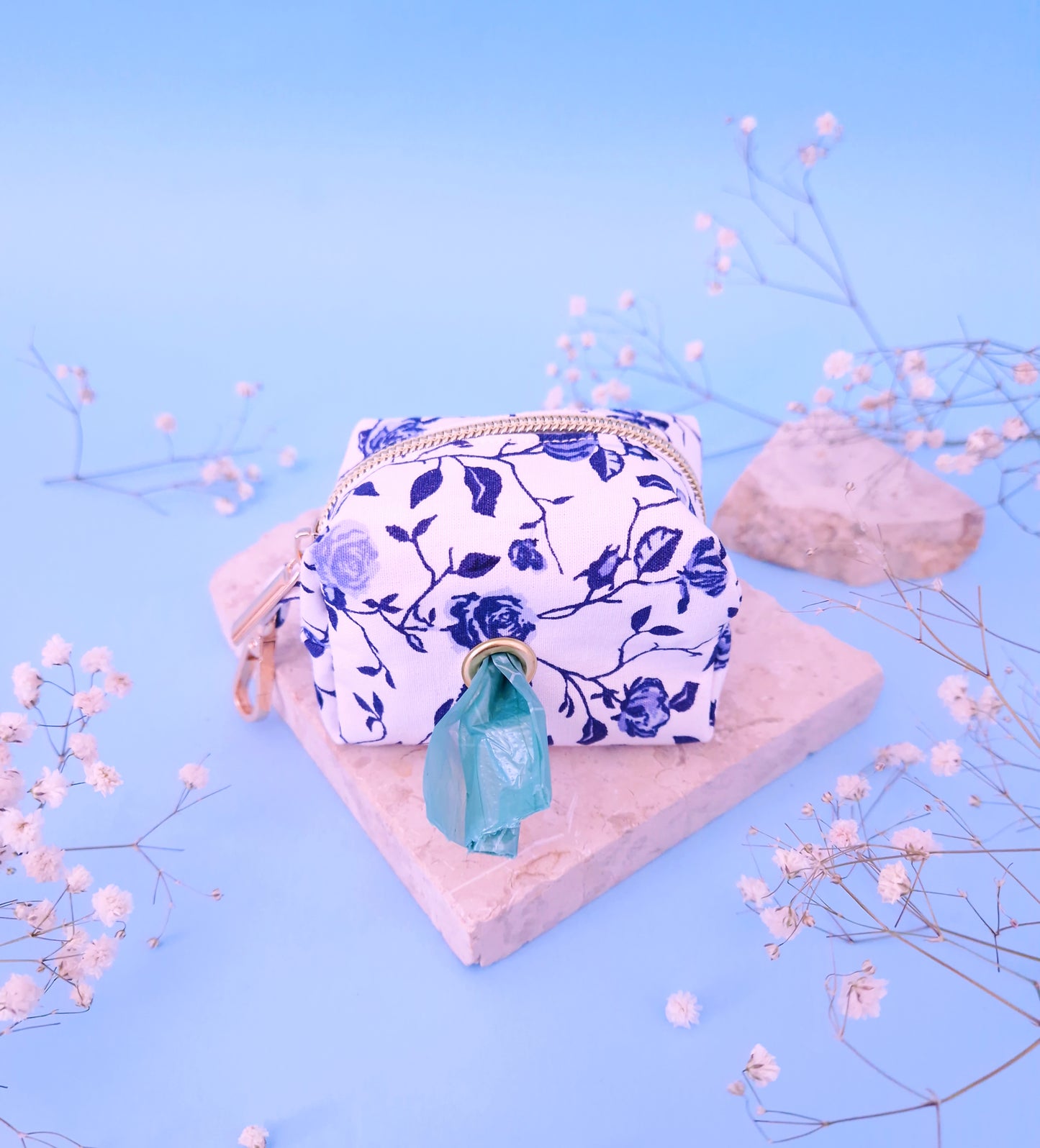 POOP BAG DISPENSER - MEDITERRANEAN