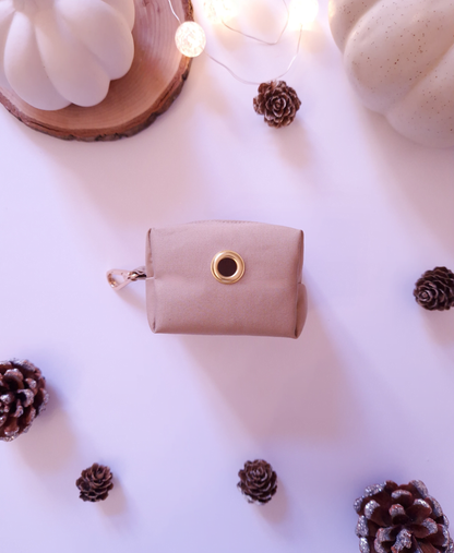 POOP BAG DISPENSER - WARM OAT