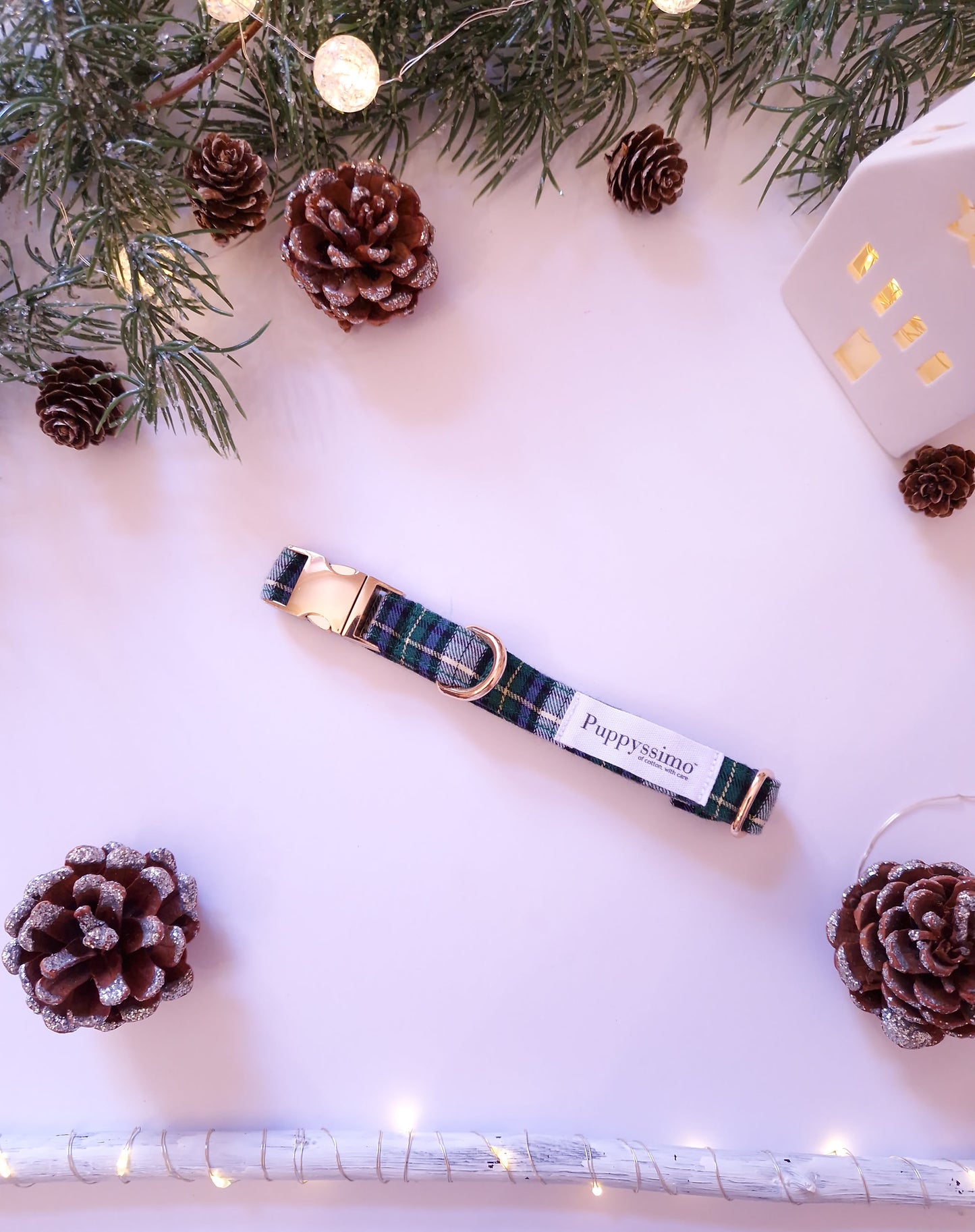 DOG COLLAR - WINTER WONDERLAND